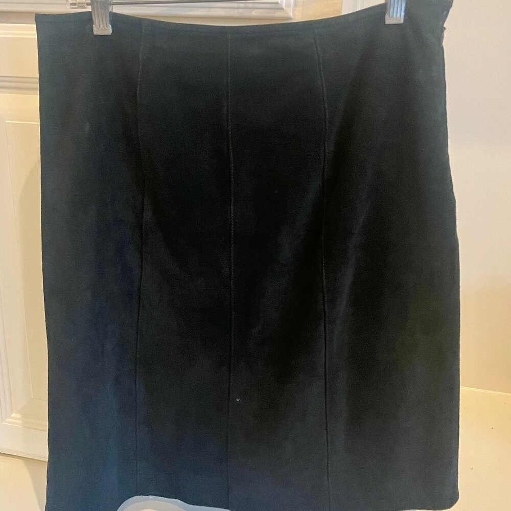 Ann Taylor Suede Skirt